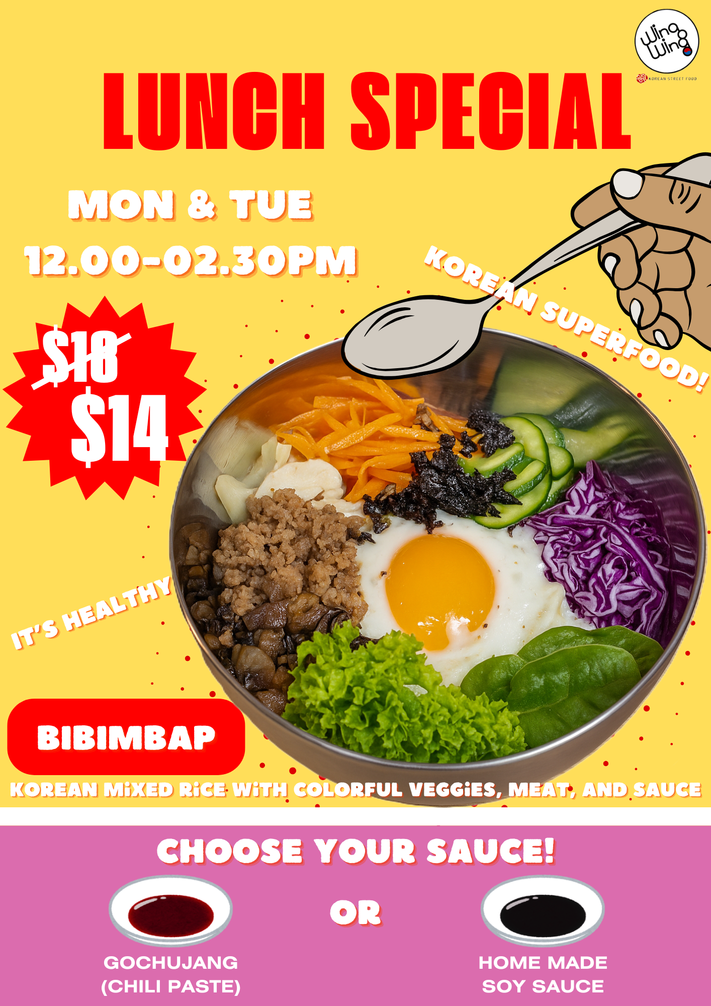 bibimbap special